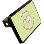 Sloth Rectangular Trailer Hitch Cover - 2" (Personalized)