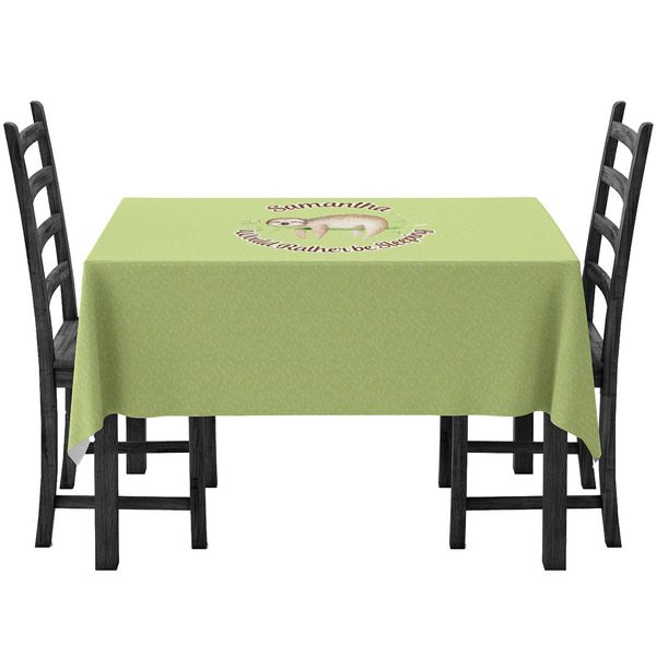 Custom Sloth Tablecloth (Personalized)