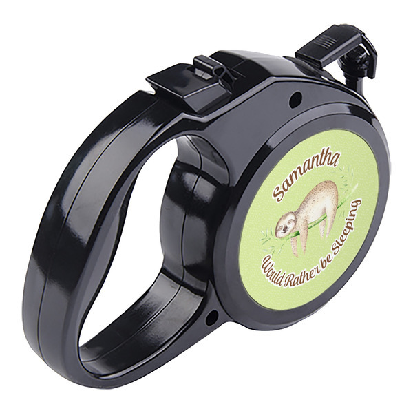 Sloth Retractable Dog Leash - Angle