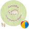 Sloth Round Beach Towel (Personalized)