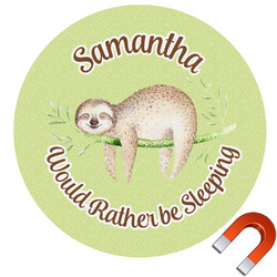 Sloth Car Magnet (Personalized)