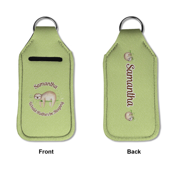 Sloth Sanitizer Holder Keychain - Large APPROVAL (Flat)