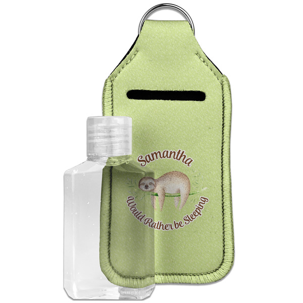 Custom Sloth Hand Sanitizer & Keychain Holder - Large (Personalized)