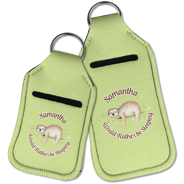 Sloth Sanitizer Holder Keychain - Parent Main