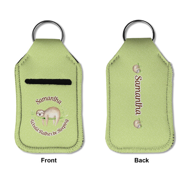 Sloth Sanitizer Holder Keychain - Small APPROVAL (Flat)