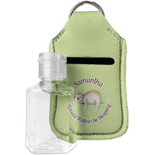 Custom Sloth Hand Sanitizer & Keychain Holder (Personalized)