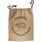 Sloth Santa Sack - Front (Personalized)