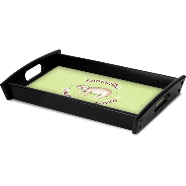 Sloth Serving Tray Black - Corner