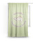 Sloth Sheer Curtain With Window and Rod