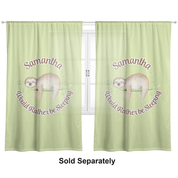 Sloth Sheer Curtains