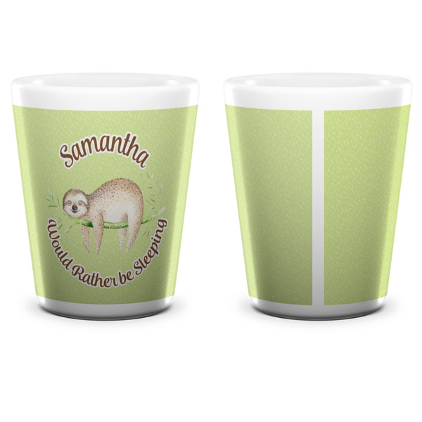 Sloth Shot Glass - White - APPROVAL