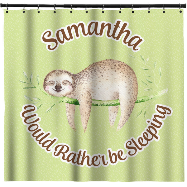 Custom Sloth Shower Curtain - Custom Size (Personalized)