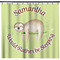 Sloth Shower Curtain (Personalized) (Non-Approval)