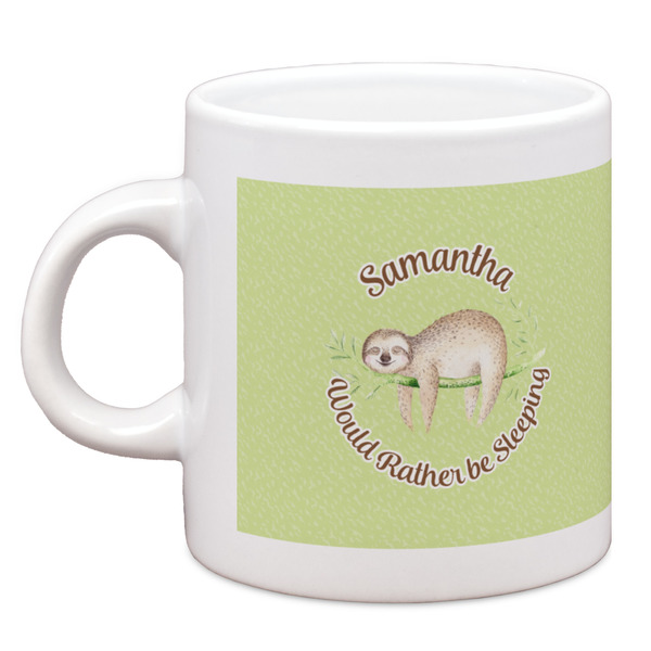 Custom Sloth Espresso Cup (Personalized)