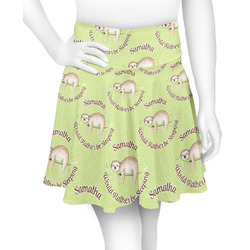 Sloth Skater Skirt - X Large (Personalized)
