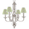 Sloth Small Chandelier Shade - LIFESTYLE (on chandelier)