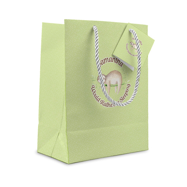 Custom Sloth Gift Bag (Personalized)