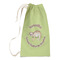 Sloth Small Laundry Bag - Front View