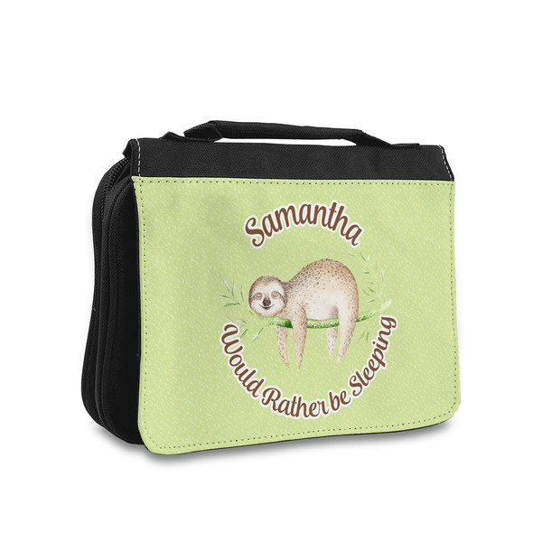 Custom Sloth Toiletry Bag - Small (Personalized)
