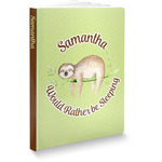 Sloth Softbound Notebook - 7.25" x 10" (Personalized)