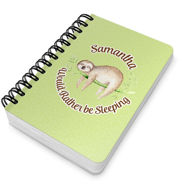 Sloth Spiral Journal 5 x 7 - Main