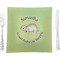 Sloth 9.5" Glass Square Lunch / Dinner Plate- Single or Set of 4 (Personalized)