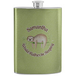 Sloth Stainless Steel Flask (Personalized)