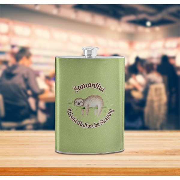 Sloth Stainless Steel Flask - LIFESTYLE 2