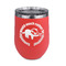 Sloth Stemless Stainless Steel Wine Tumbler - Coral - Double Sided (Personalized)