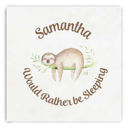 Sloth Paper Dinner Napkins (Personalized)