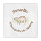 Sloth Standard Decorative Napkins (Personalized)