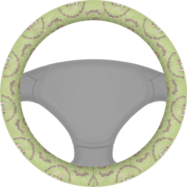 Custom Sloth Steering Wheel Cover (Personalized)