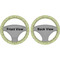 Sloth Steering Wheel Cover- Front and Back