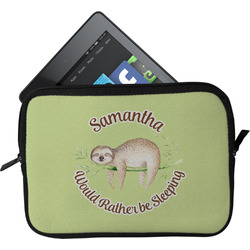 Sloth Tablet Case / Sleeve - Small (Personalized)