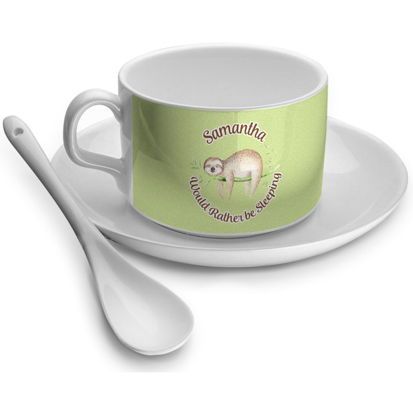 Custom Sloth Tea Cup - Single (Personalized)