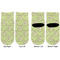 Sloth Toddler Ankle Socks - Double Pair - Front and Back - Apvl