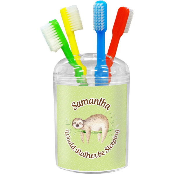 Custom Sloth Toothbrush Holder (Personalized)