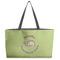 Sloth Tote w/Black Handles - Front View