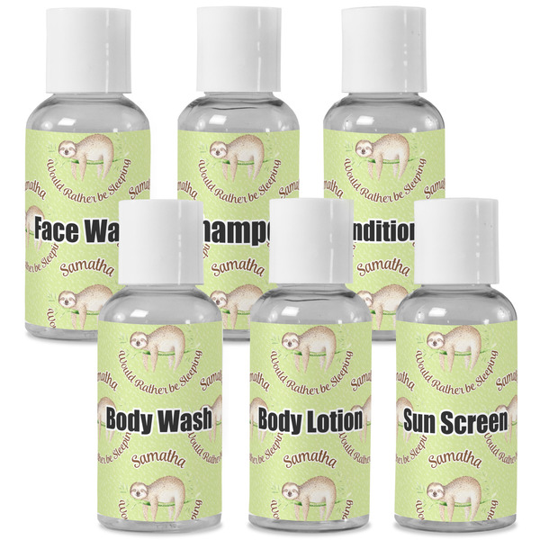 Custom Sloth Travel Bottles (Personalized)