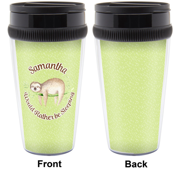 Sloth Travel Mug Approval (Personalized)