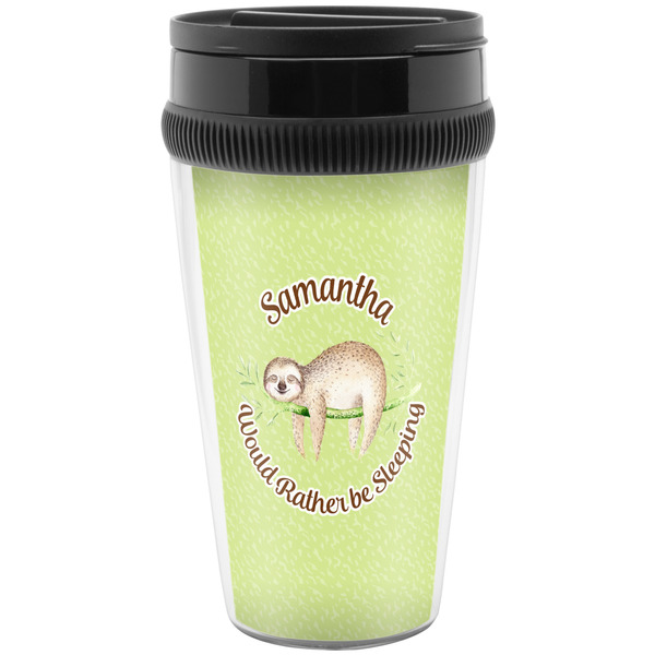 Custom Sloth Acrylic Travel Mug without Handle (Personalized)
