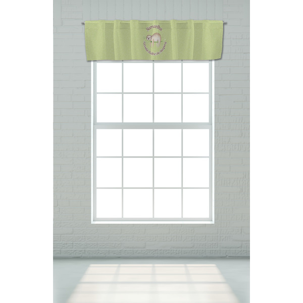 Sloth Valance - On window