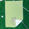 Sloth Waffle Weave Golf Towel - In Context
