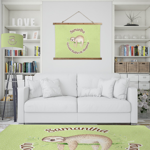 Sloth Wall Hanging Tapestry - IN CONTEXT