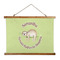 Sloth Wall Hanging Tapestry - Wide (Personalized)