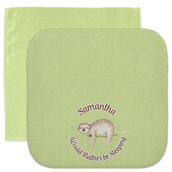 Sloth Facecloth / Wash Cloth (Personalized)
