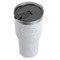Sloth White RTIC Tumbler - (Above Angle View)