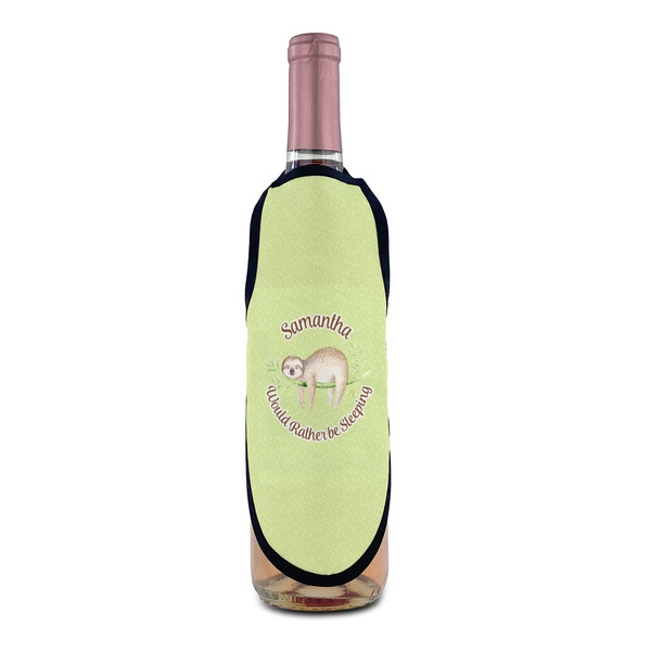 Sloth Wine Bottle Apron - IN CONTEXT