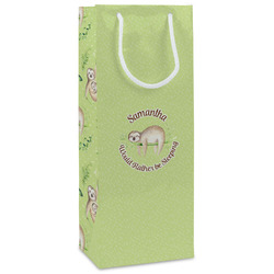 Sloth Wine Gift Bags (Personalized)