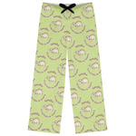 Sloth Womens Pajama Pants - S (Personalized)